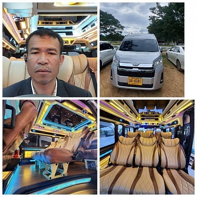 บริการรถตู้เหมาพร้อมคนขับไปต่างจังหวัด