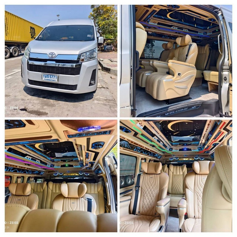 บริการเหมารถตู้สนามบินพร้อมคนขับ